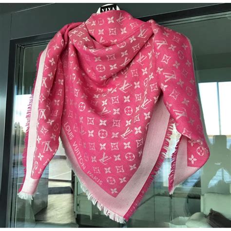 fake louis vuitton rekyavik shawl cashmere red|is Louis Vuitton shawl genuine.